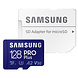 Samsung Samsung Pro Plus 128gb U3 V30 A2 Micro SDXC kaart Samsung Samsung Pro Plus 128gb U3 V30 A2 Micro SDXC kaart