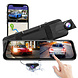 AZDome AZDome AR09 QuadHD 2CH Full Mirror Wifi Touch dashcam AZDome AZDome AR09 QuadHD 2CH Full Mirror Wifi Touch dashcam