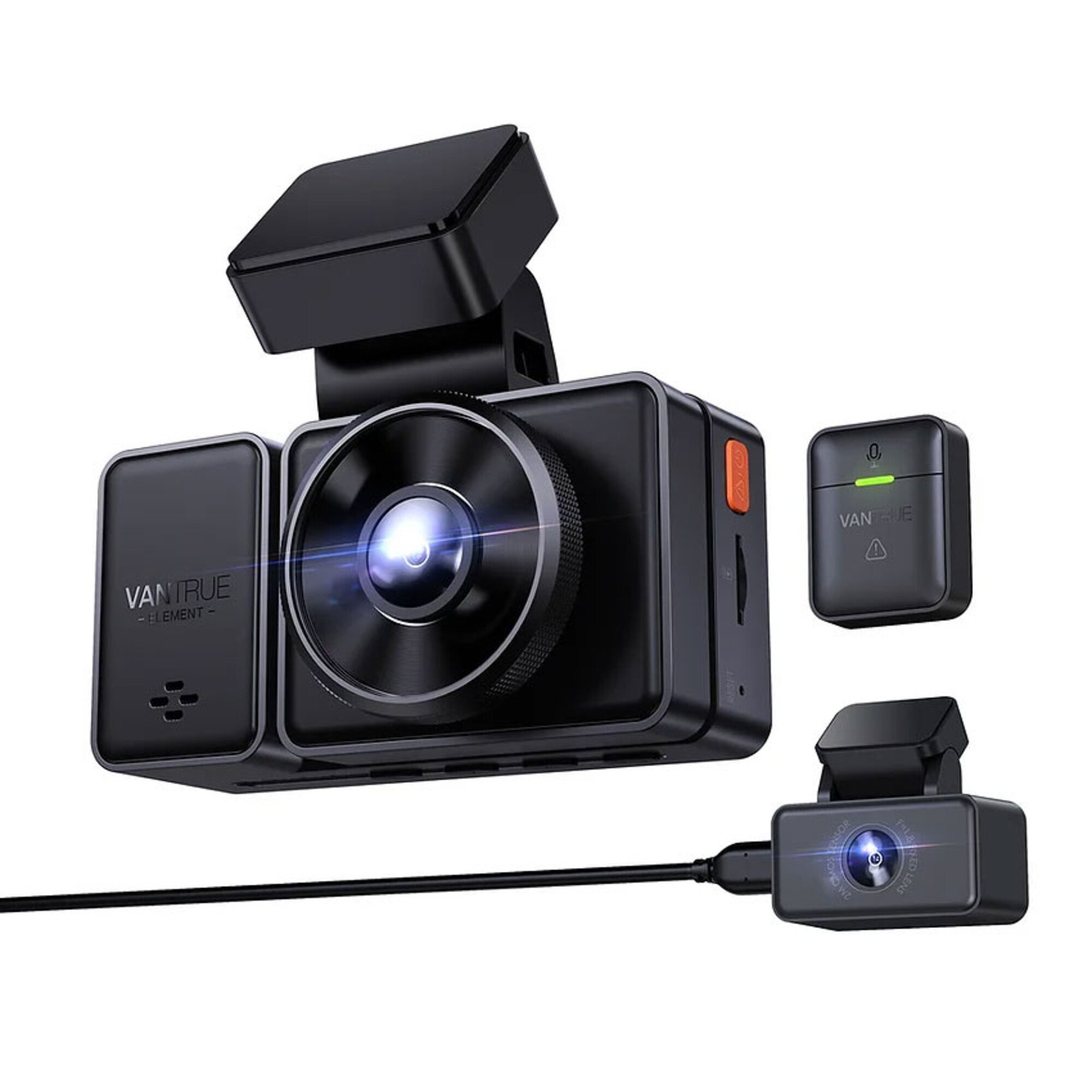 Vantrue E Triple Ch K Quadhd Wifi Gps Dashcam Allcam Jaar