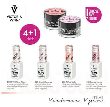 Victoria Vynn  Dress Code Pure Bundel | Bestel alle 4 kleuren + Gratis Builder Gel Cover Nude 15 ml