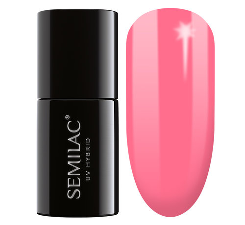 Semilac Semilac Gellak | Gelpolish Soak Off | 046 Intense Pink  | 7 ml. | Roze |