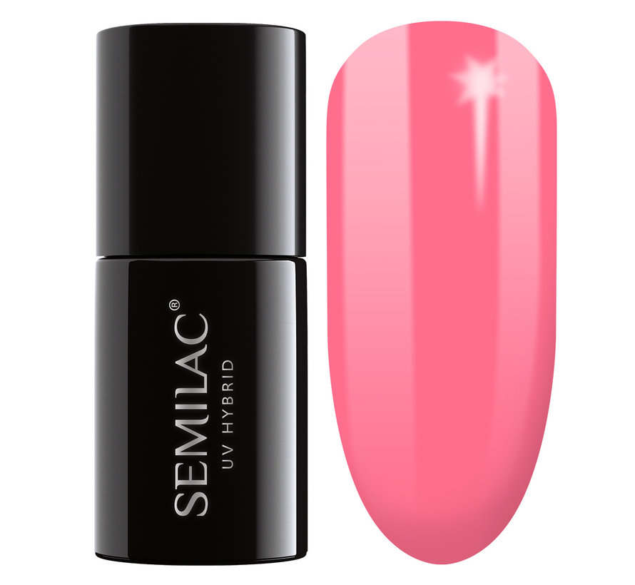 Semilac Gellak | Gelpolish Soak Off | 046 Intense Pink  | 7 ml. | Roze |