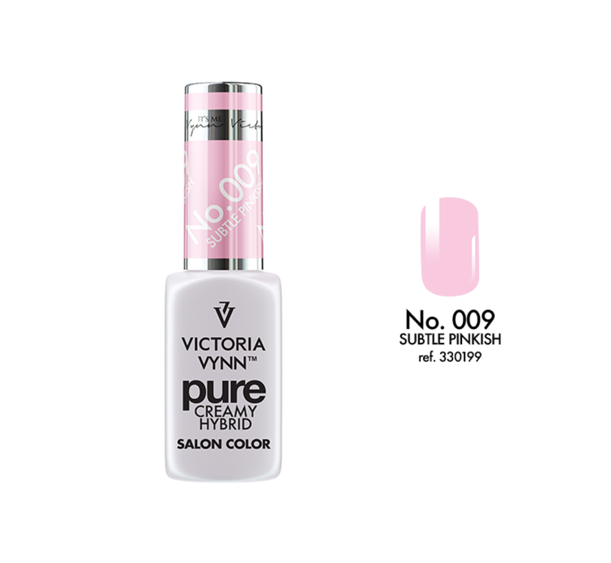 Gellak Victoria Vynn™ Gel Nagellak - Gel Polish - Pure Creamy Hybrid  - 8 ml - Subtle Pinkish  - 009 - Rose