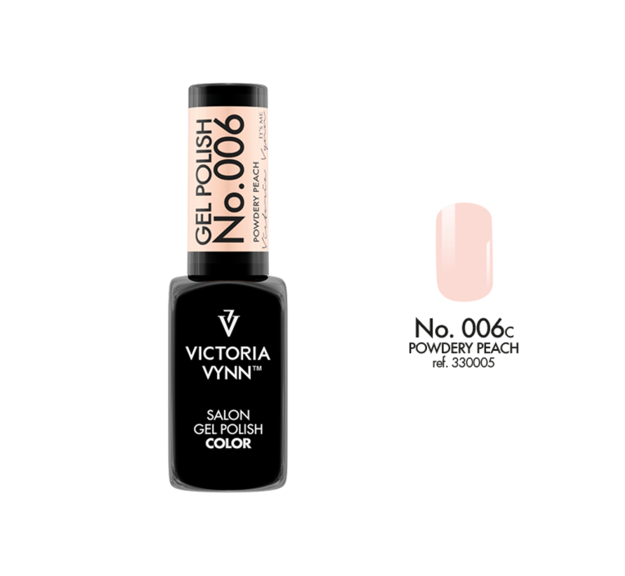 Gellak Victoria Vynn™ Gel Nagellak - Salon Gel Polish Color 006 - 8 ml. - Powdery Peach