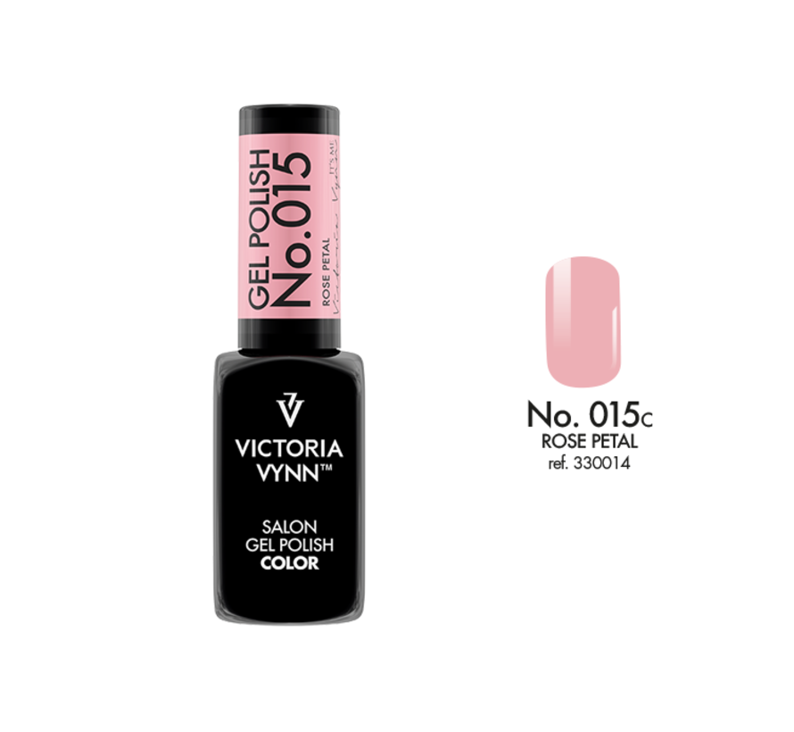 Gellak Victoria Vynn™ Gel Nagellak - Salon Gel Polish Color 015 - 8 ml. - Rose Petal