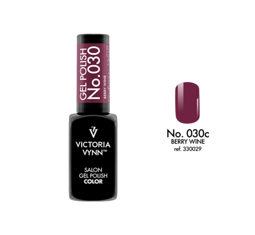 Victoria Vynn  Gellak Victoria Vynn™ Gel Nagellak - Salon Gel Polish Color 030 - 8 ml. - Berry Wine