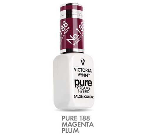 Victoria Vynn  Victoria Vyn Gellak | Gel Nagellak | 188 Magenta Plum | 8 ml. | Donkerrood