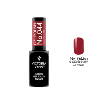 Victoria Vynn  Gellak Victoria Vynn™ Gel Nagellak - Salon Gel Polish Color 044 - 8 ml. - Shimmering Red