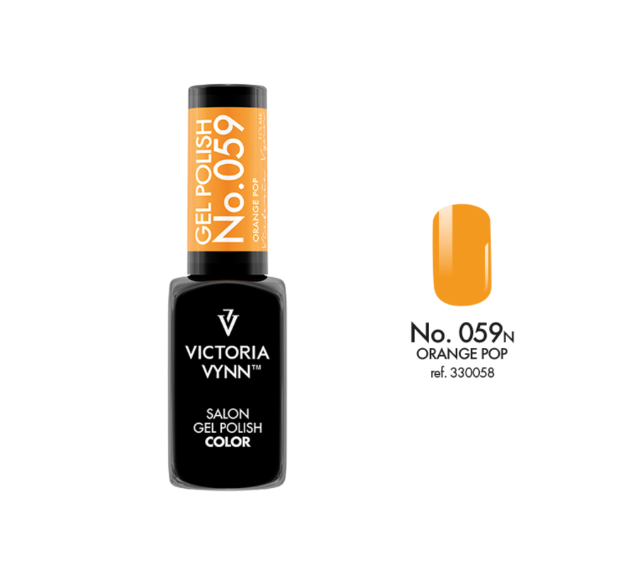 Gellak Victoria Vynn Salon Collectie 059 - 8 ml. - Orange Pop