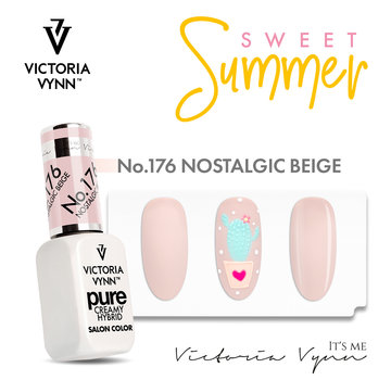 Victoria Vynn  Victoria Vyn Gellak | Gel Nagellak | Pure Sweet Summer Collectie | 176 Nostalgic Beige | 8 ml. | Nude