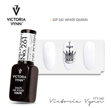 Victoria Vynn  Victoria Vyn Gellak - Gel Nagellak - Salon Gel Polish Color - 261 White Queen - 8 ml. - Wit - extreem dekkend