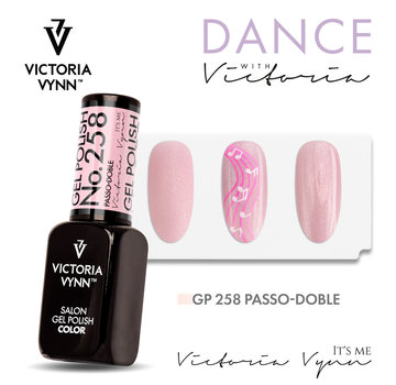 Victoria Vynn  Victoria Vyn Gellak - Gel Nagellak - Salon Gel Polish Color - Dance Collectie - 258 Passo-doble - 8 ml. - Roze Shimmer