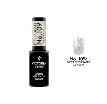 Victoria Vynn  Gellak Victoria Vynn™ Gel Nagellak - Salon Gel Polish Color 109 - 8 ml. - Silver Scyscraper