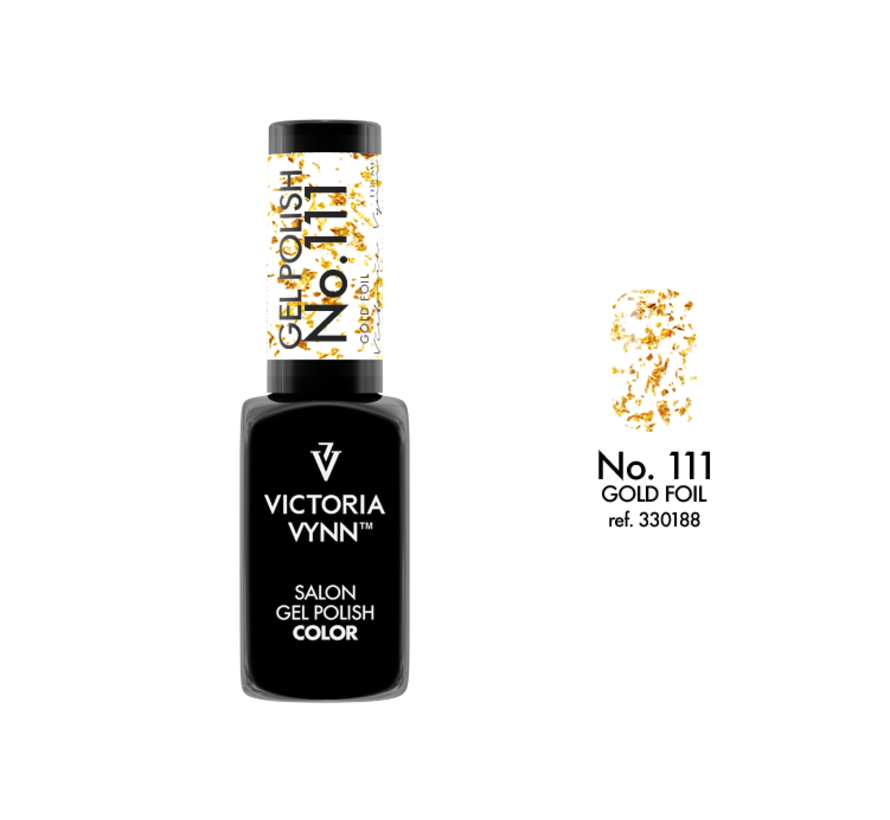 Gellak Victoria Vynn Salon Collectie 111 - 8 ml. - Gold Foil