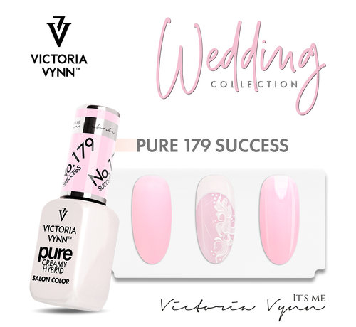 Victoria Vynn  Victoria Vyn Gellak - Gel Nagellak - Pure Wedding Collectie - 179 Success - 8 ml. - Roze