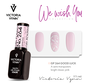 Gellak Victoria Vynn Salon Collectie- 264 Good Luck - 8 ml. - Lichtroze - Semi-transparant - Ideaal voor french manicure