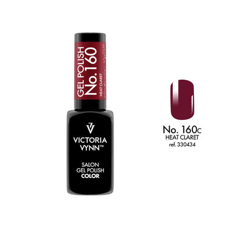 Victoria Vynn  Gellak Victoria Vynn™ Gel Nagellak - Salon Gel Polish Color 160 - 8 ml. - Heat Claret