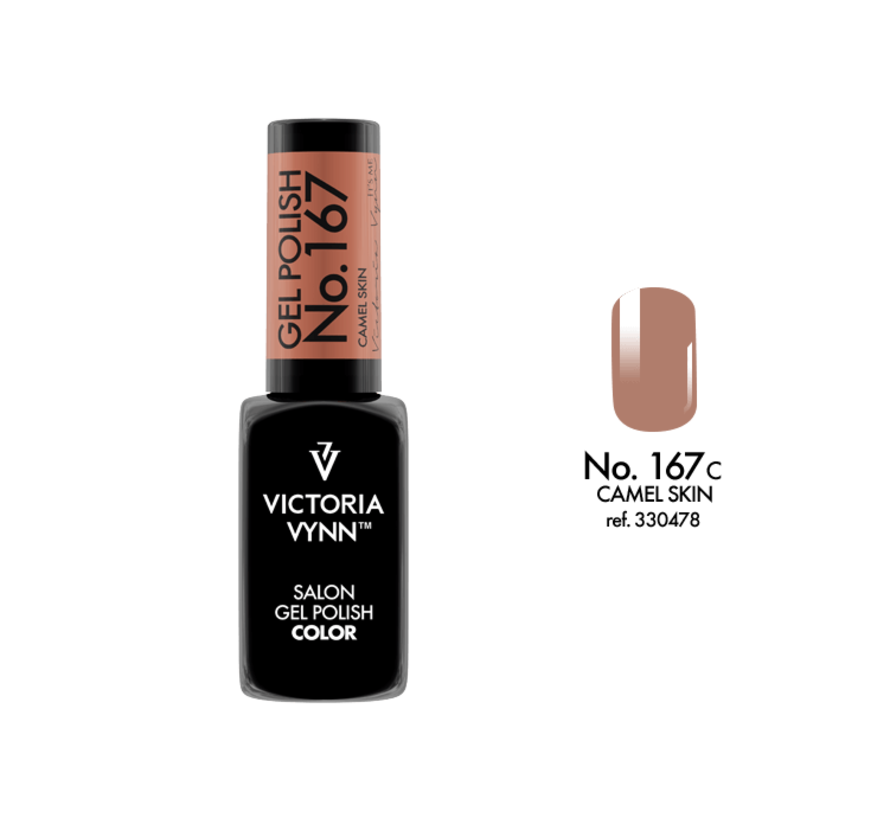 Gellak Victoria Vynn™ Gel Nagellak - Salon Gel Polish Color 167 - 8 ml. - Camel Skin