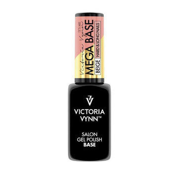 Victoria Vynn  Rubber Base - Victoria Vynn™ Gel Polish Mega Base - Hard & Long Nails - BEIGE 8 ml. - builder gel in een flesje - Nude van kleur