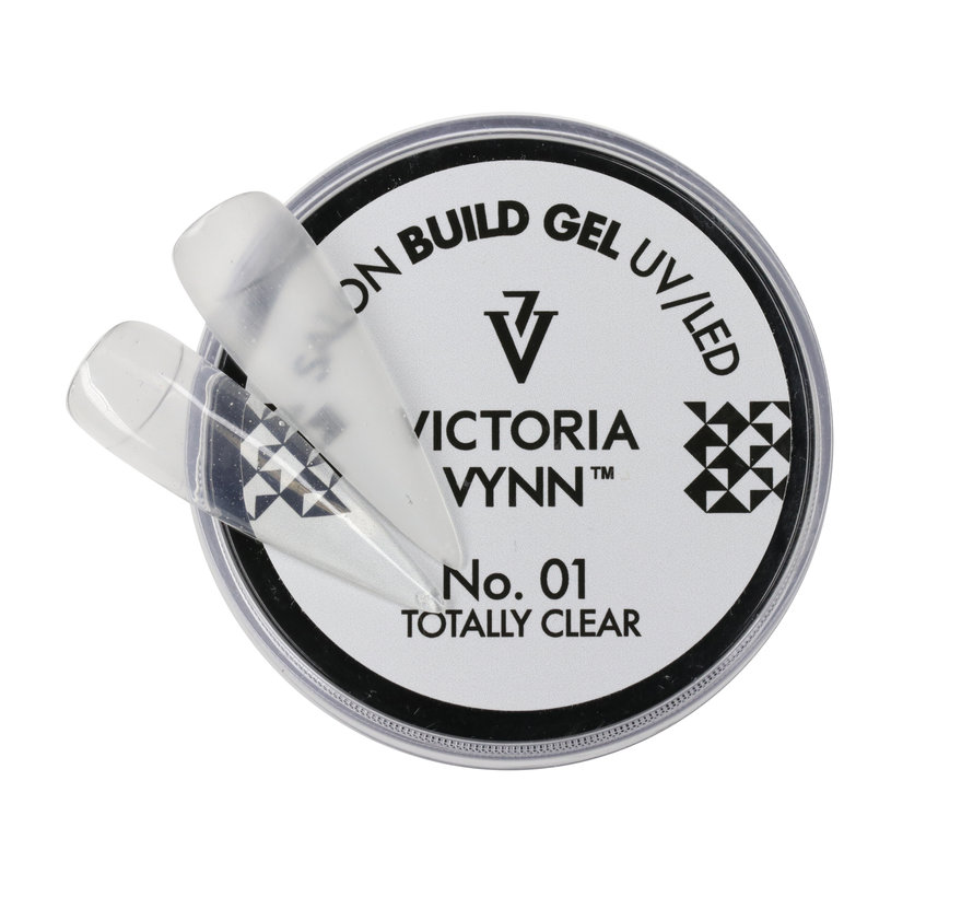 Victoria Vynn Builder Gel - Totally Clear 50ml - gel om je nagels mee te verlengen of te verstevigen