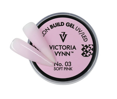 Victoria Vynn  Victoria Vynn Builder Gel - gel om je nagels mee te verlengen of te verstevigen - Soft Pink 50ml