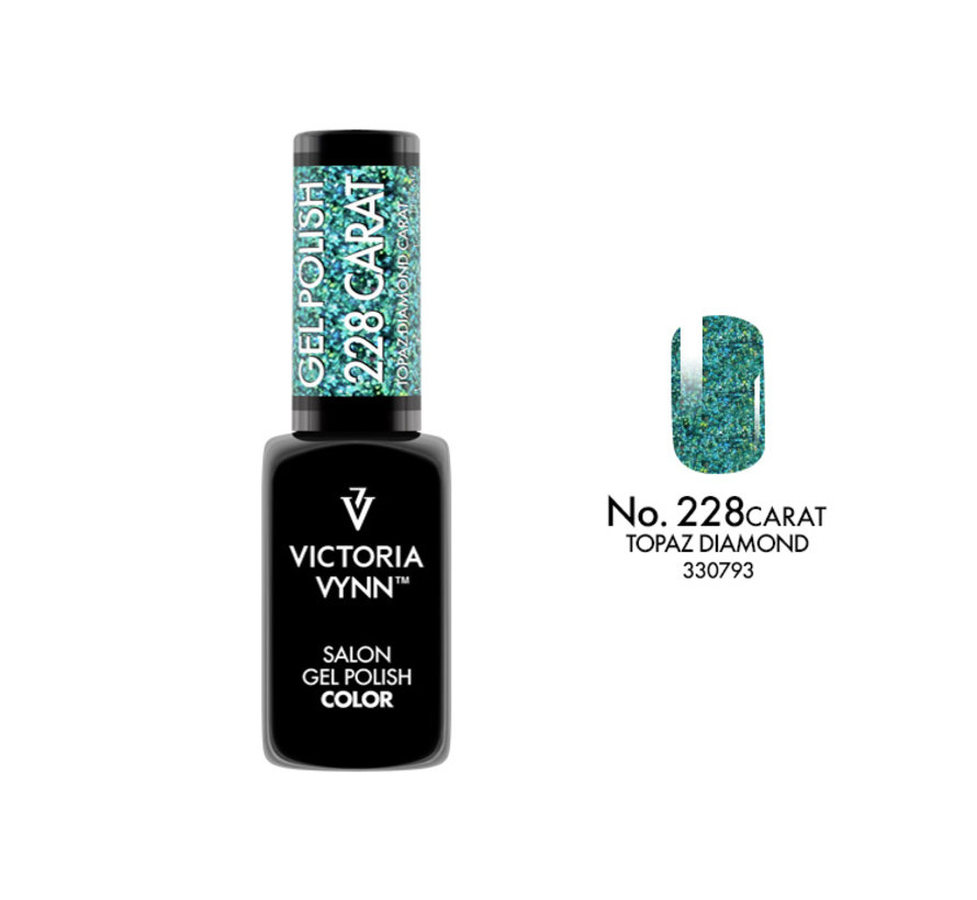 Gellak Victoria Vynn Salon Collectie 228 - 8 ml. - CARAT TOPAZ DIAMOND