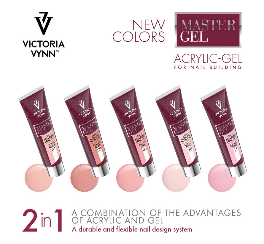 Victoria Vynn Polygel | Polyacryl Gel | Master Gel Light Rose 60 gr.