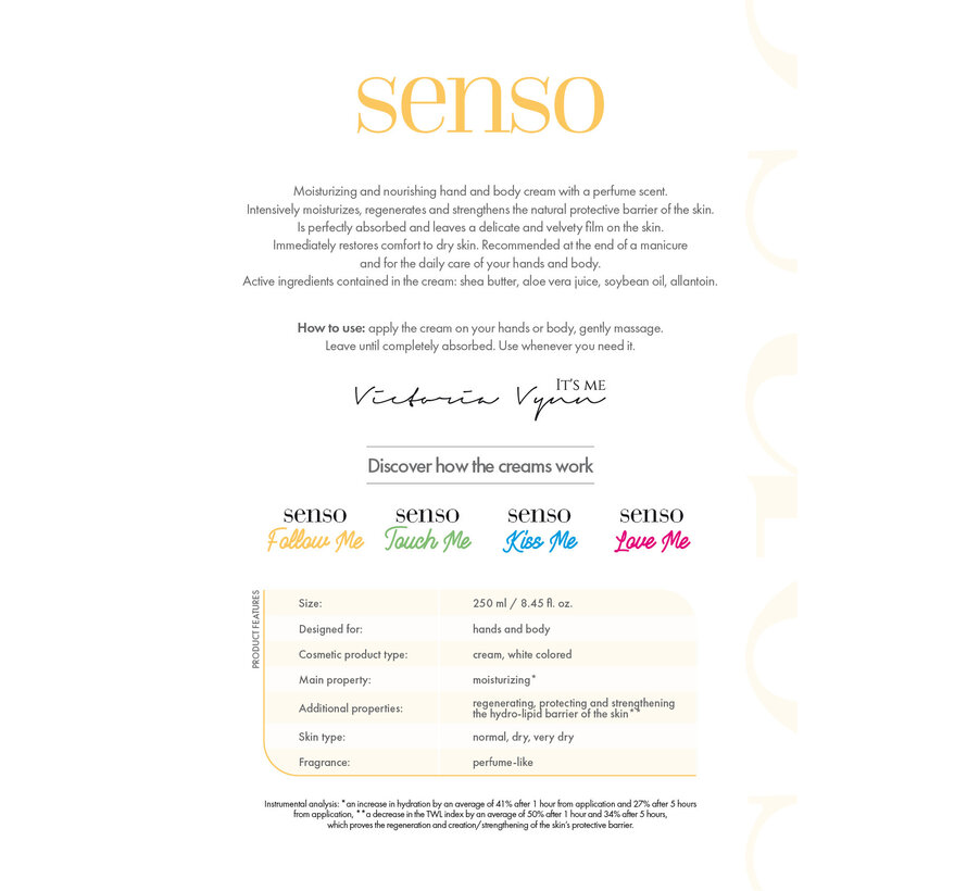 Senso Sample Sachet 2 ML | Kiss Me