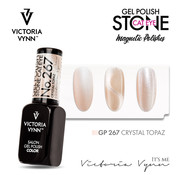 Victoria Vynn  Gellak Victoria Vynn Salon Collectie Stone Cat Eye Crystal Topaz - 267 - 8 ml.