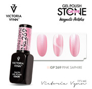 Victoria Vynn  Gellak Victoria Vynn Salon Collectie Stone Cat Eye Pink Saphire - 269 - 8 ml.