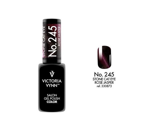 Victoria Vynn Gellak Victoria Vynn Salon Collectie Stone Cat Eye Rose Jasper - 245 - 8 ml.