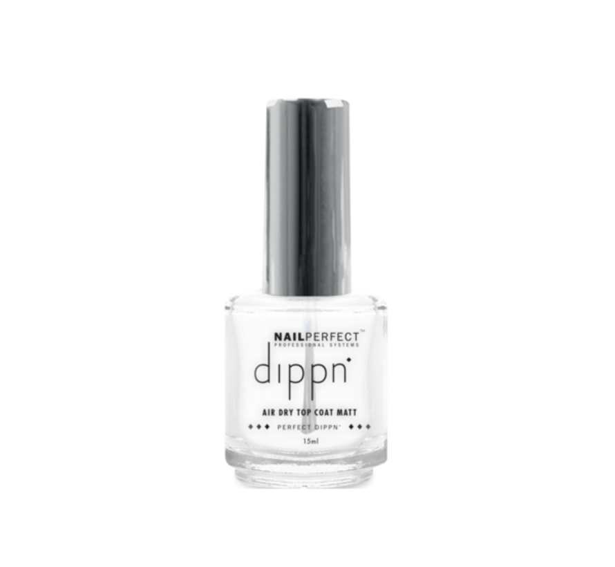 Dip poeder - NailPerfect - Dippn' Air Dry Top Coat Matt - 15ml