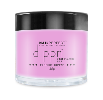 NailPerfect Dip poeder voor nagels - Dippn Nailperfect - 031  Playful Lila - 25gr