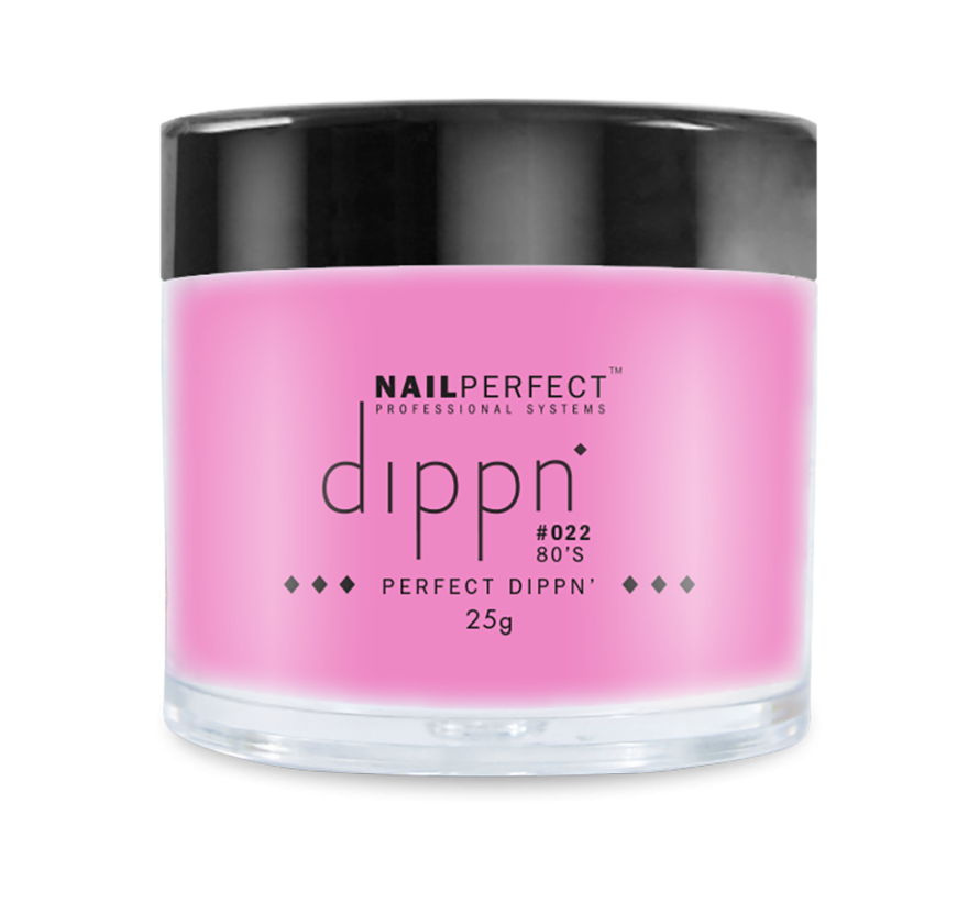 Dip poeder voor nagels - Dippn Nailperfect - 022  80's - 25gr