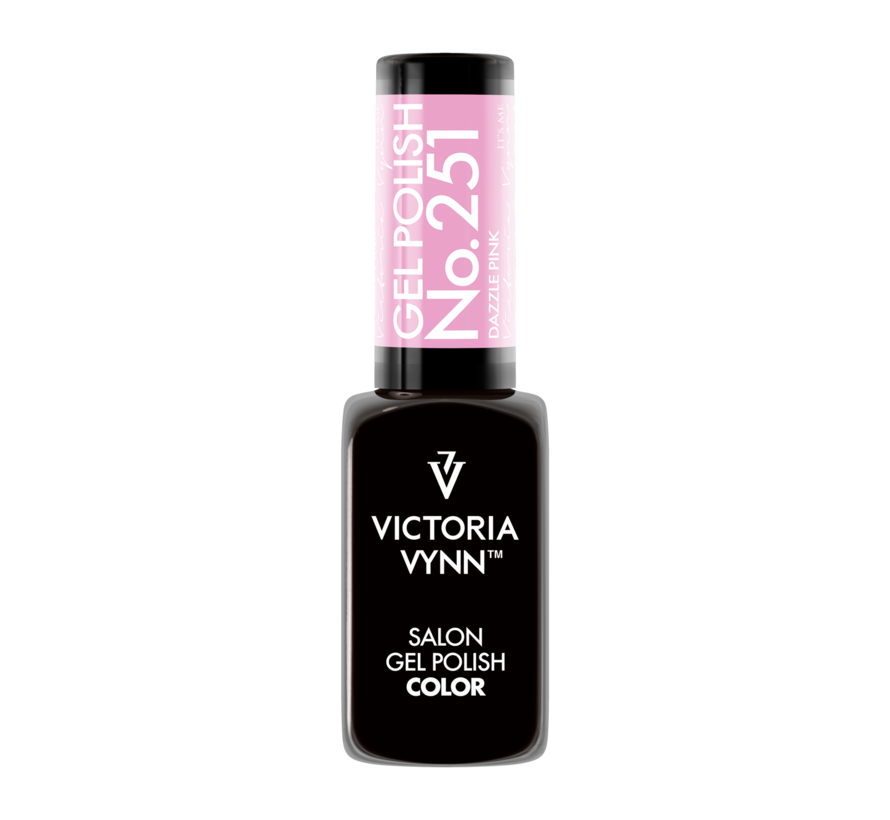Gellak Victoria Vynn Salon Collectie - 251 Dazzle Pink - 8 ml. - Roze