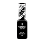 Victoria Vynn  Victoria Vynn™ Gellak Topcoat No Wipe Unblue 8 ml. - Topcoat zonder plaklaag - Jouw donkere kleur behoudt zijn werkelijke kleur - Geen paarse gloed meer- MET UV Filter!