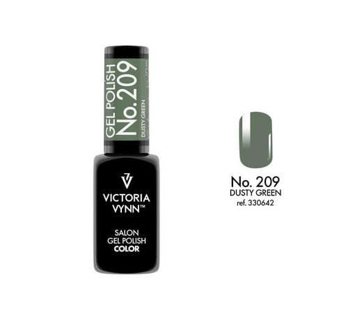 Victoria Vynn  Gellak Victoria Vynn Salon Collectie 209 - 8 ml. - Dusty Green