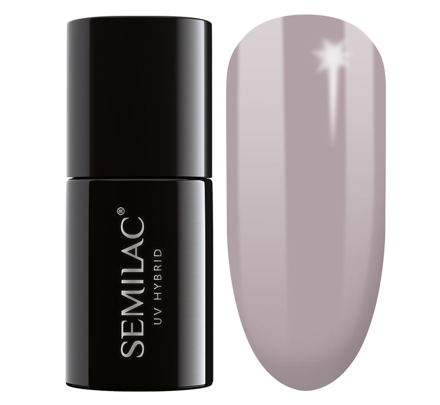 221 Semilac UV Hybrid Gel Nagellak Smoky Beige 7 ml.