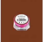 Semilac 600 Semilac Sculpture Gel 4D Brown 5 g