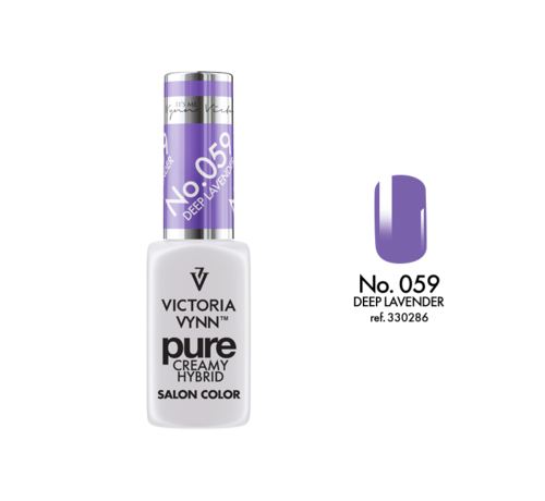 Victoria Vynn  Gellak Victoria Vynn™ Gel Nagellak - Gel Polish - Pure Creamy Hybrid  - 8 ml - Lavender  - 059