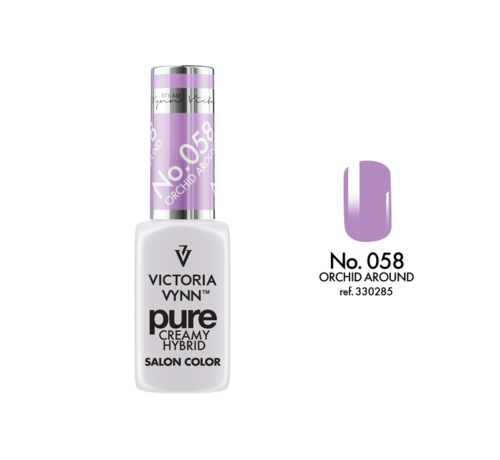 Victoria Vynn  Gellak Victoria Vynn™ Gel Nagellak - Gel Polish - Pure Creamy Hybrid  - 8 ml - Orchid Around  - 058