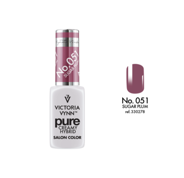 Victoria Vynn  Gellak Victoria Vynn™ Gel Nagellak - Gel Polish - Pure Creamy Hybrid  - 8 ml - Sugar Plum  - 051