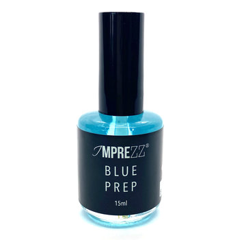 IMPREZZ® IMPREZZ Blue Prep | Voor het schoonmaken en ontvetten van de nagelplaat | 15ml | Onmisbaar voor de perfecte voorbehandeling voor gellak en kunstnagels