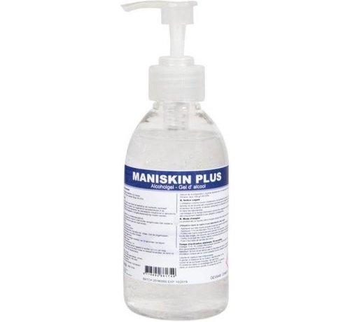 Reymerink Hand desinfectant - Reymerink - Maniskin Plus - 250ml. - Pompverpakking - CLAIM vanuit de overheid - Effectief tegen coronavirussen wanneer schone handen minimaal 60 seconden worden ingewreven