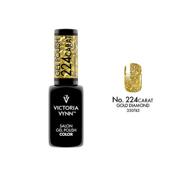 Victoria Vynn  Gellak Victoria Vynn™ Gel Nagellak - Salon Gel Polish Color 224 Carat Gold Diamond- 8 ml. -