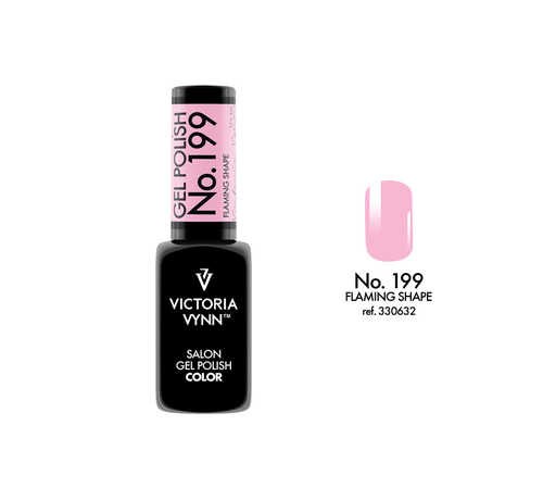 Victoria Vynn  Gellak Victoria Vynn Salon Collectie 199 - 8 ml. - Flaming Shape OP=OP