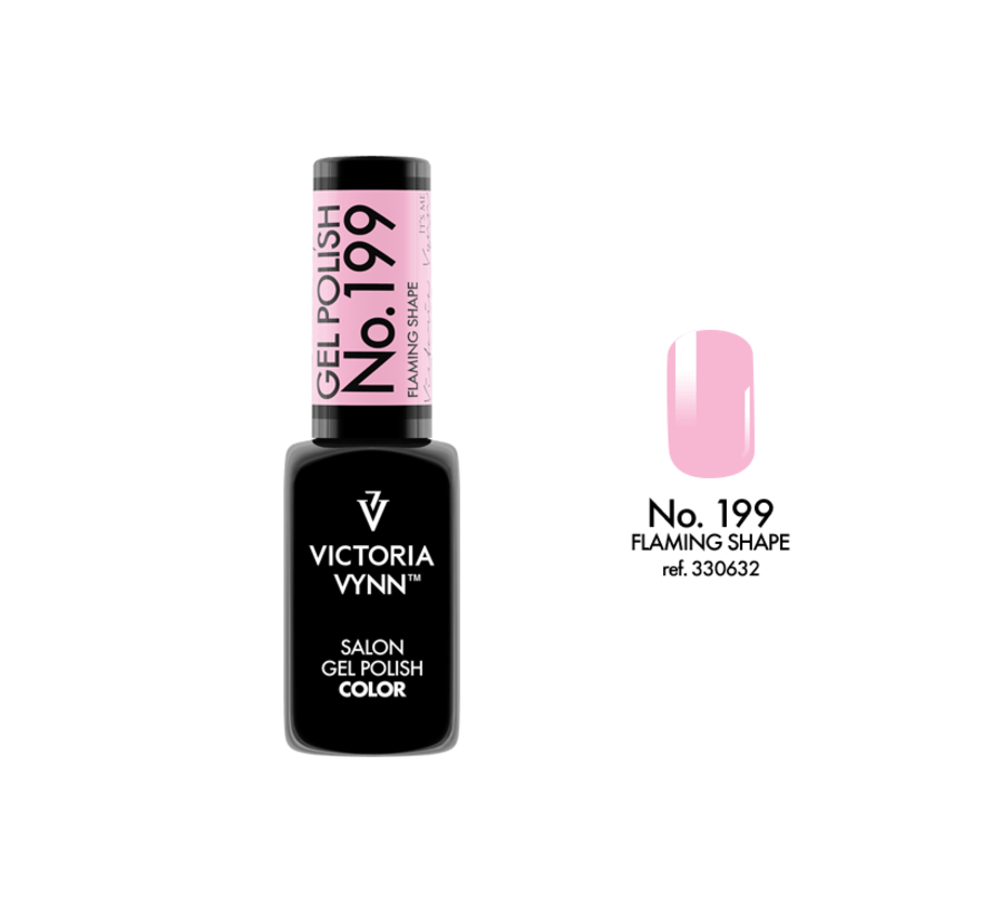 Gellak Victoria Vynn Salon Collectie 199 - 8 ml. - Flaming Shape OP=OP