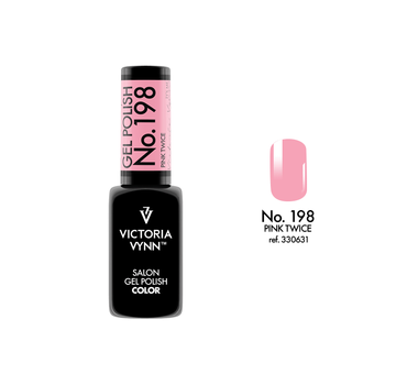 Victoria Vynn  Gellak Victoria Vynn™ Gel Nagellak - Salon Gel Polish Color 198 - 8 ml. - Pink Twice