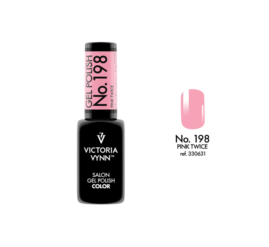 Gellak Victoria Vynn Salon Collectie 198 - 8 ml. - Pink Twice