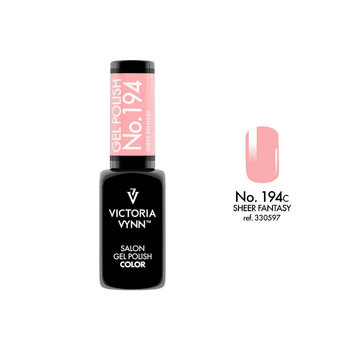 Victoria Vynn  Gellak Victoria Vynn™ Gel Nagellak - Salon Gel Polish Color 194 - 8 ml. - Sheer Fantasy